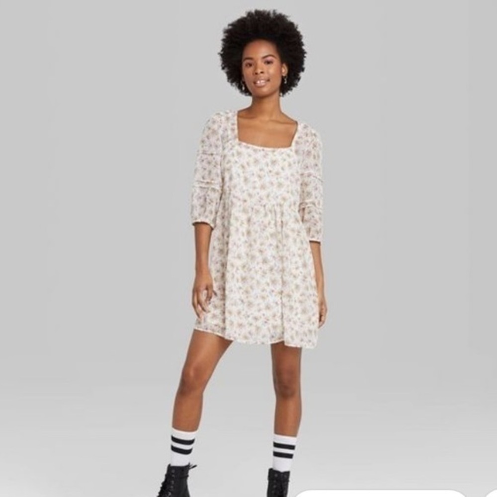 Wild Fable square neck dress
